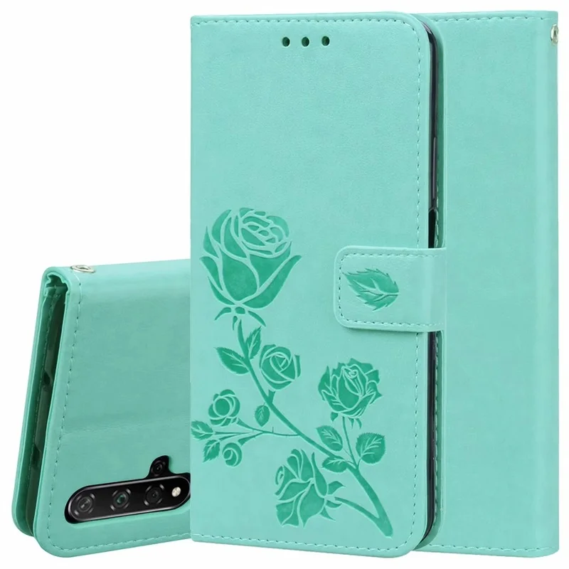 Кожаный чехол книжка с цветочным рисунком для Honor 9A 9C 9S 8A 8X 8S 8C 7S 7X 10 Lite 10i 9X 7A 7C 20 Y5P Y6P