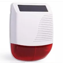 Беспроводная солнечная энергетическая сирена Беспроводная сирена используется с охранной сигнализацией