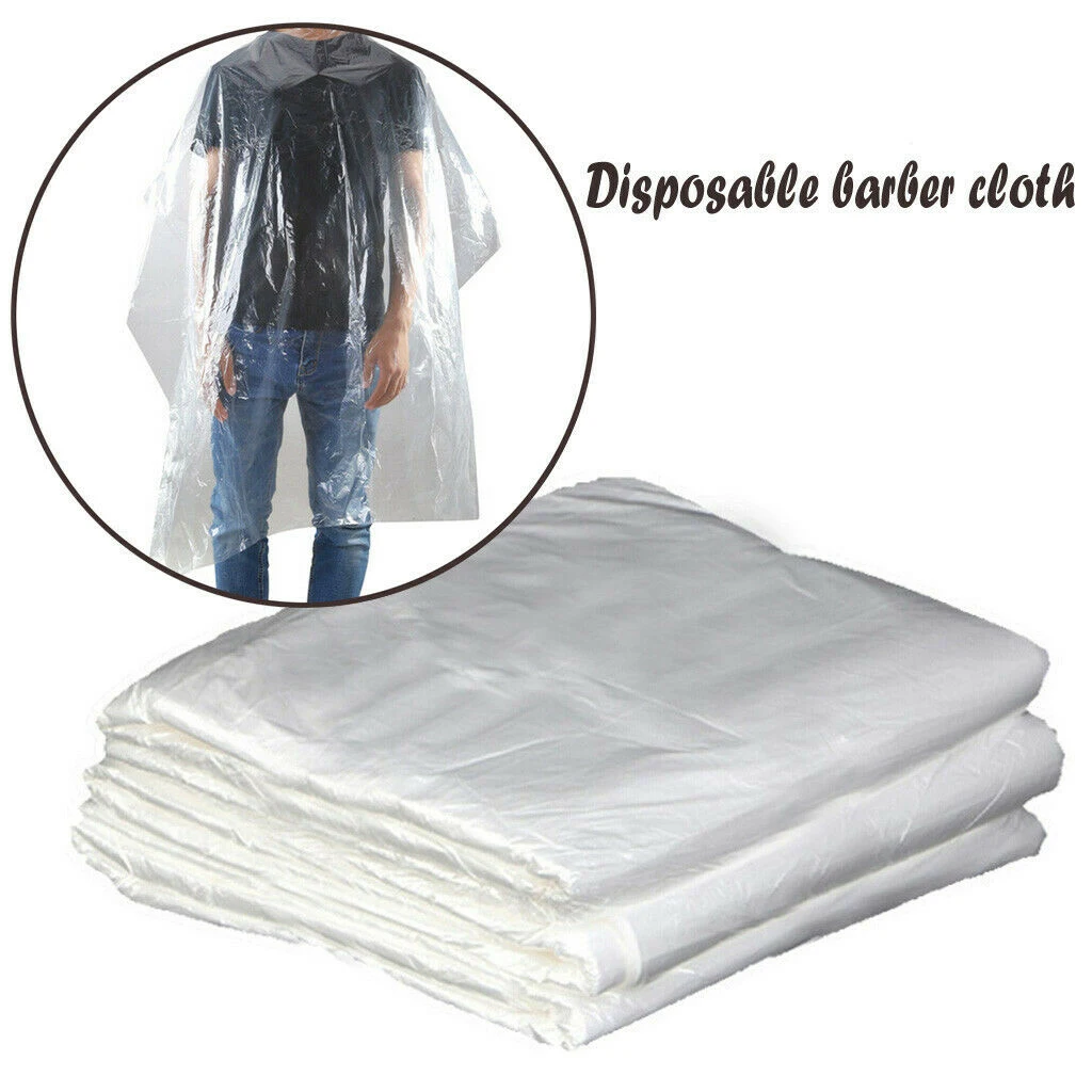 300X Disposable Hairdressing Capes Barber Home Salon Perm Apron Cloth Bib