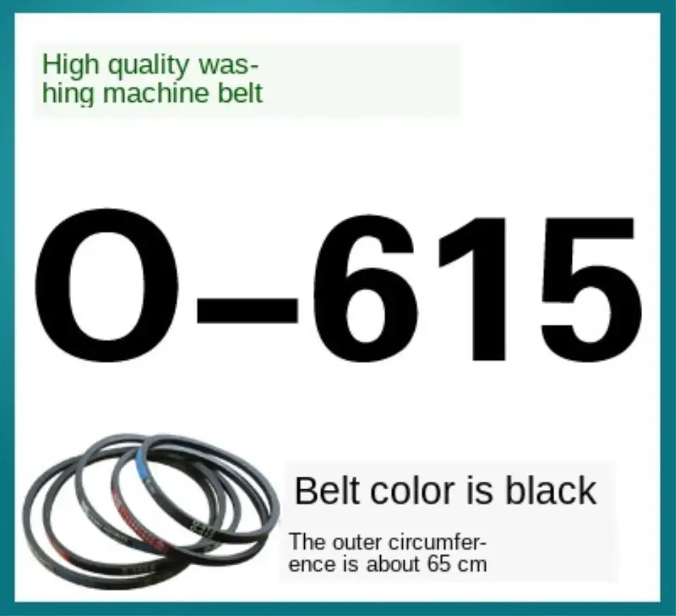 O-615E Washing Machine Drive Belt Home Appliance Parts Appliances