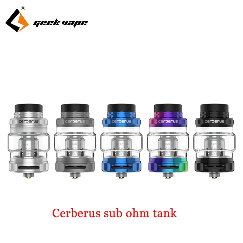 Большая распродажа оригинальный Geekvape Cerberus sub Ом бак для Nova mod с 5,5 мл Танк и 510 нитки fit baby спиральный Атомайзер