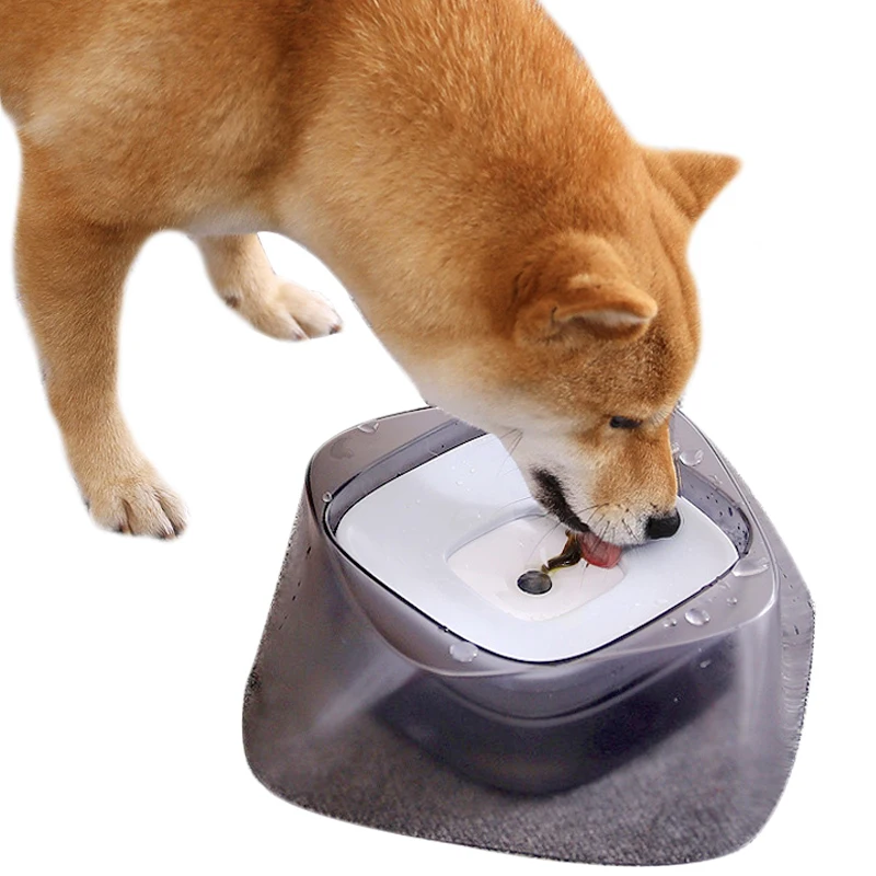 

Dog Water Bowl Floating Not Wetting Mouth Dog Water Feeder No Spill dog water bowl dispenter Pet Chihuahua Drink Water Fountain