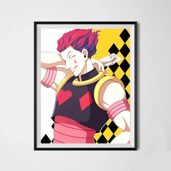 

Hunter X Hunter Original Magican Joker Hisoka Fantasy Anime Art Collection Canvas Wall Art Prints,8 x 10 Inches,Ready To Hang