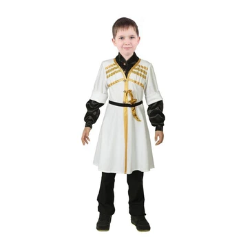 

Suit for lezginka: Circassian, dagger, for a boy, p. 36, height 146 cm, white