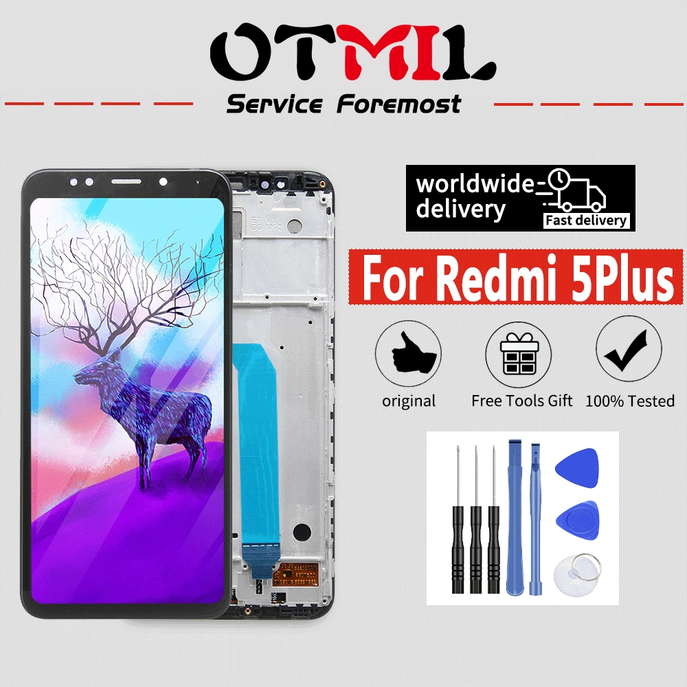 OTMIL подлинный 5 99 &quotдля XIAOMI Redmi Plus ЖК дисплей Сенсорная панель экран дигитайзер