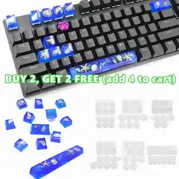 

Manual Diy Mechanical Keyboard Key Cap Silicone Mold Uv Crystal Epoxy Molds Handmade Crafts Making Tools