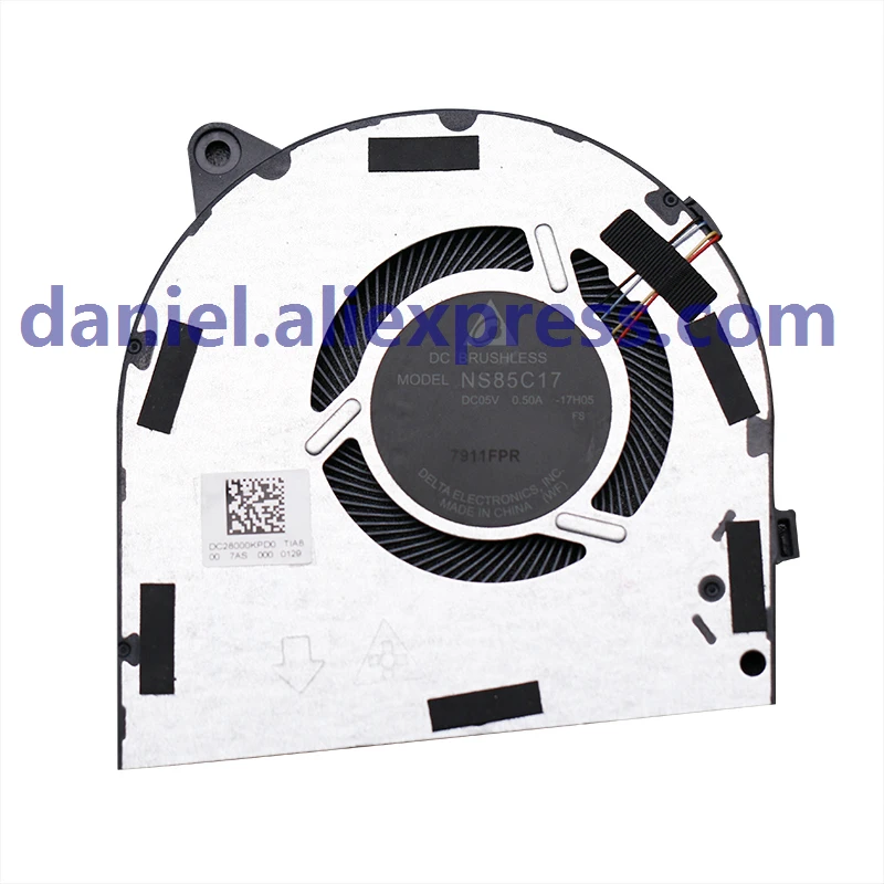 4-проводный ноутбук Delta NS85C17-17H05 05V 0.50A со встроенным турбоохлаждающим вентилятором