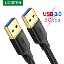 Ugreen USB vers USB rallonge Type A mâle vers mâle USB 3.0 2.0 Extender pour radiateur disque dur Webcom USB 3.0 rallonge de câble(China)