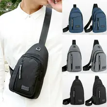 Модные мужские сумки через плечо зарядки груди сумки унисекс Наплечная Сумка портативная дорожная сумка мужская сумка