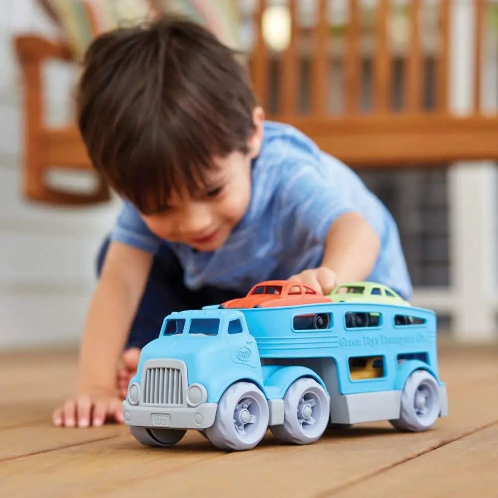 Америка greentoys молочный кувшин играть с водным песком игрушка автомобиль прицеп грузовой грузовик зеленые игрушки