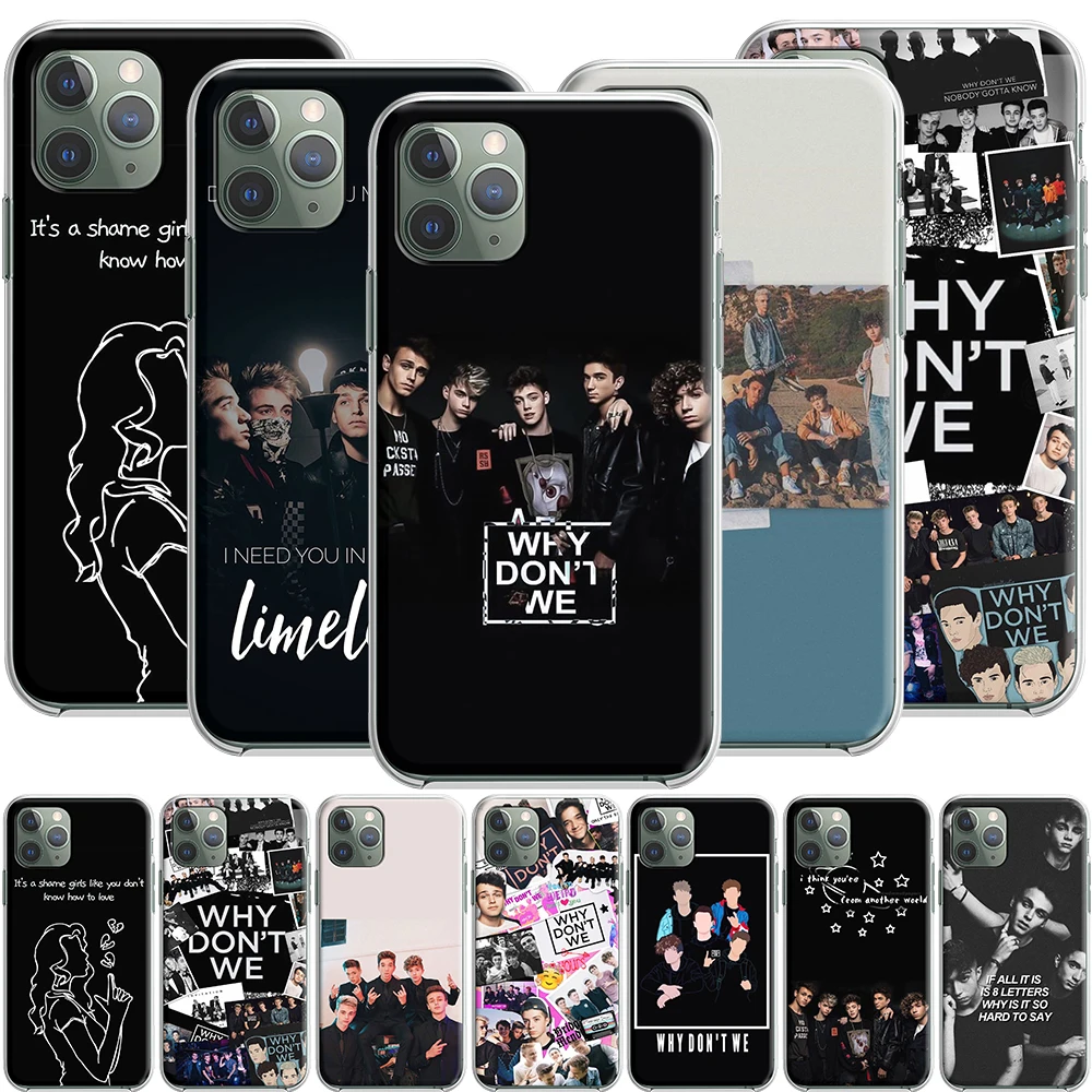 Why Do Not We WDW силиконовый чехол для Apple iPhone 12 Mini 11 Pro SE XS X XR Max 8 7 6S 6 Plus 5S | Мобильные