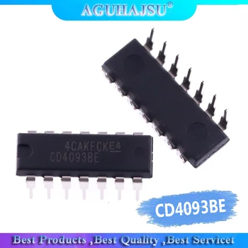 

10PCS CD4093BE HCF4093BE DIP14 CD4093 DIP 4093 DIP-14 4093BE new and original IC