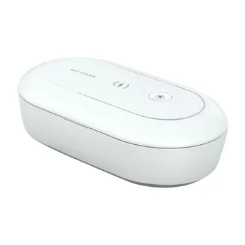 

Bal LED Manicure Tool Nail Clipper Box, Multifunctional Mobile Phone Wireless Charger UV Nail Clean Box