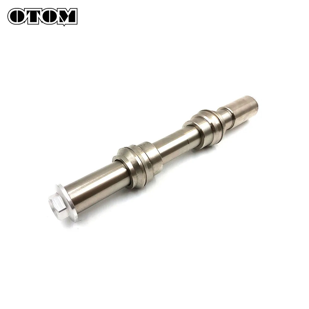 OTOM Motorcycle Front Axle Fork Wheel Shaft Sliders Cap Crash Protector Pit Bike Part Swingarm Spools Set For KTM XCFW HUSQVARNA