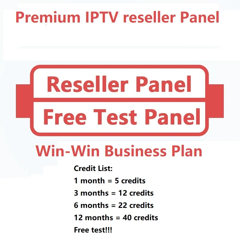 

Top IPTV Control Panel for Reseller management