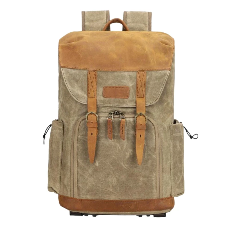 

Multifunctional Batik Canvas Camera Backpack Dslr Camera Bag Outdoor Waterproof Shockproof Photography Bag for Canon Nikon Sony