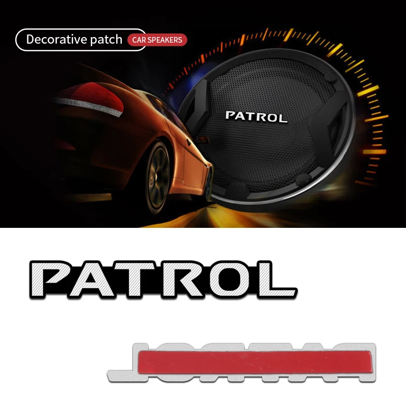 Наклейка с эмблемой для Nissan Patrol Y60 Y61 Y62 4 шт. |