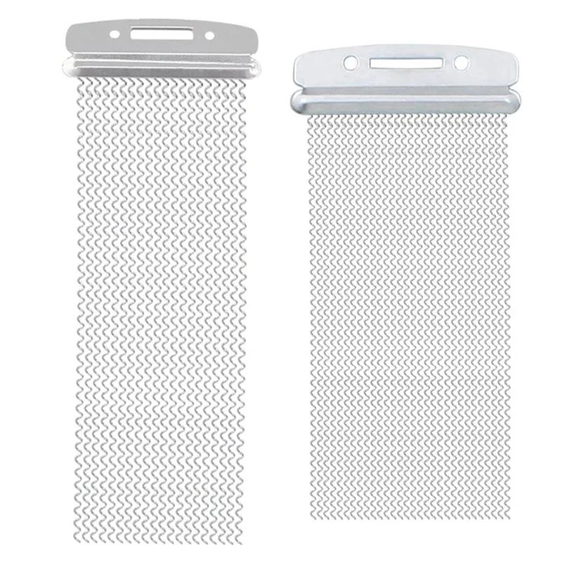 

2Pcs Half Design Steel Snare Wire Drum Spring for Children Snare Cajon Box Drums 30 Strand & 20 Strand