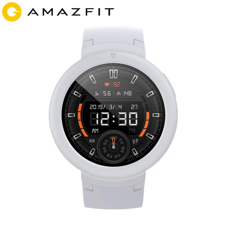 Huami Amazfit Verge Lite Smart Watch 3 GPS waterproof Music Play Call Answer Message Push Heart Rate Monitor Sport Smart Watch