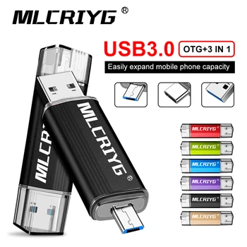 

True capacity pendrive 64GB 32GB memoria usb 3.0 pen drive 128GB flash usb stick 16GB 8GB OTG For Type c chiavetta usb flash Key