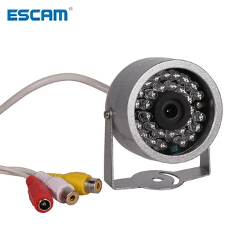 

ESCAM 700TVL With Audio surveillance 30 LED night vision Security Outdoor Color metal shell Waterproof CCTV Camera