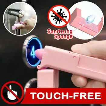 

RubRab Multipurpose Sanitizing Touch-Free Stick Press Elevator Hand Stick Self-sterilizing Preventing Secondary Contact Tools