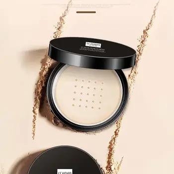 

Clear Silky Beauty Concealer Loose Powder Light and Makeup Loose and Powder Waterproof Anti-sweat Delicate Control Powde Oi X5K7