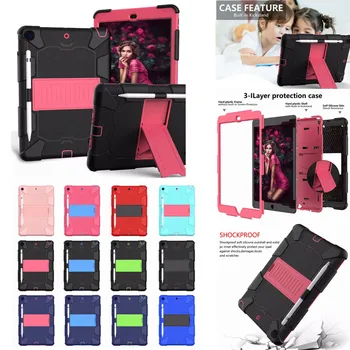

For iPad 7th Generation 10.2 2019 Case Shockproof Rubber Hard Stand Cover