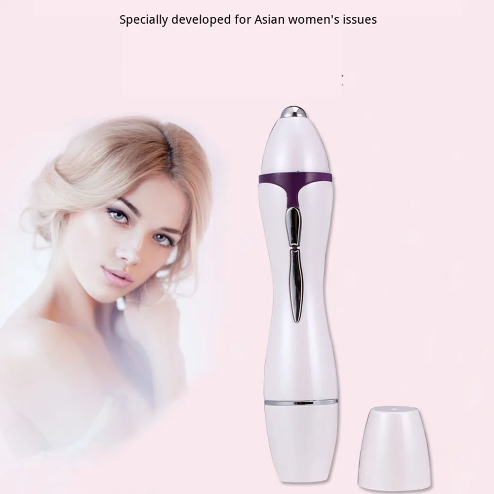 Electric Double Probe Eye Care Tool Reduce Wrinkles Relieve Fatigue EMS Vibration Massage Beauty De