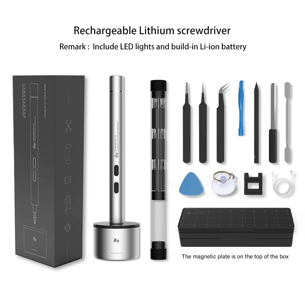 

Lithium Precision Screwdriver For Most Electronics Devices Mini Electric Cordless Magnetic Screw Driver Tool