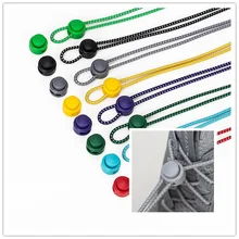 1 пара шнурки без завязок круглые эластичные шнурки для обуви детские кроссовки с шнурками для взрослых быстросохнущие шнурки 14 цветов