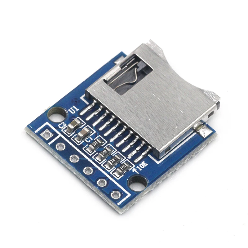 Плата расширения Micro SD для карт TF защитный модуль памяти с контактами Arduino ARM