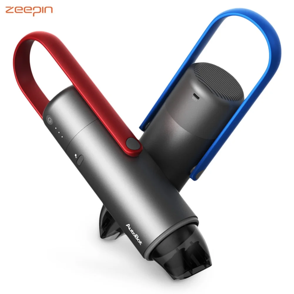 

Zeepin ABV003 Portable Car Vacuum Cleaner 80W 100ML with 5200Pa Strong Suction Adjustable Handle for Car Home Keyboard Sofa