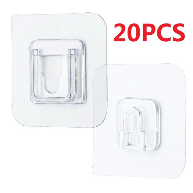 Tough Hookheavy Duty Waterproof Adhesive Hooks 10-pack - Versatile Wall &  Door Hangers