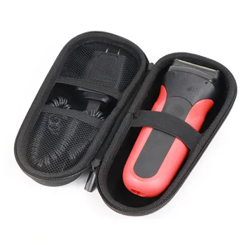 

Portable Men Durable Storage Bag Accessories Shockproof Zipper Protection Dustproof Razor Electric Shaver Hard EVA For Braun