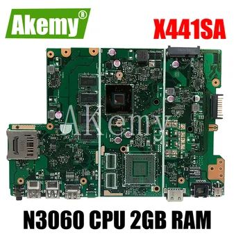 

X441SA Motherboard X441SA N3060 CPU 2GB RAM Mainboard For Asus X441S X441SA X441SC Motherboard Test OK