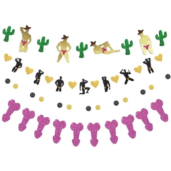 

Hens Party Decorations Favors Bachelorette Bridal Shower Decorations Set and Bridal Shower Party