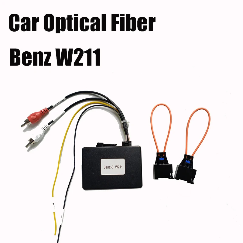 Fur Mercedes Benz W211 Faser Recorder Auto Aux Optische Faser Decoder Meisten Box E Cls Slk Cl S Klasse Verstarker Adptor Harman Kardon Battery Cables Connectors Aliexpress