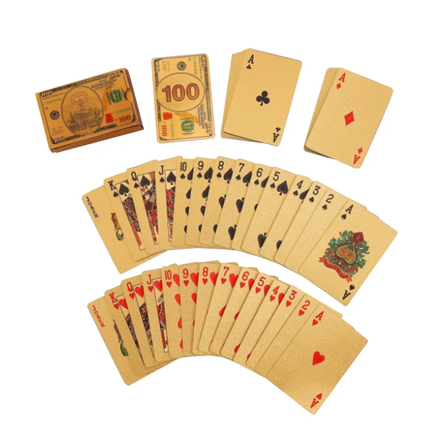 jeu de 54 cartes prestige plastifiées