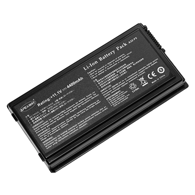 ApexWay 11 1 В 6 ячеек Аккумулятор для ноутбука ASUS A32 F5 X50 X50C X50Gi X50M X50N X50R X50RL X50SL X50SR X50V X50VL 70