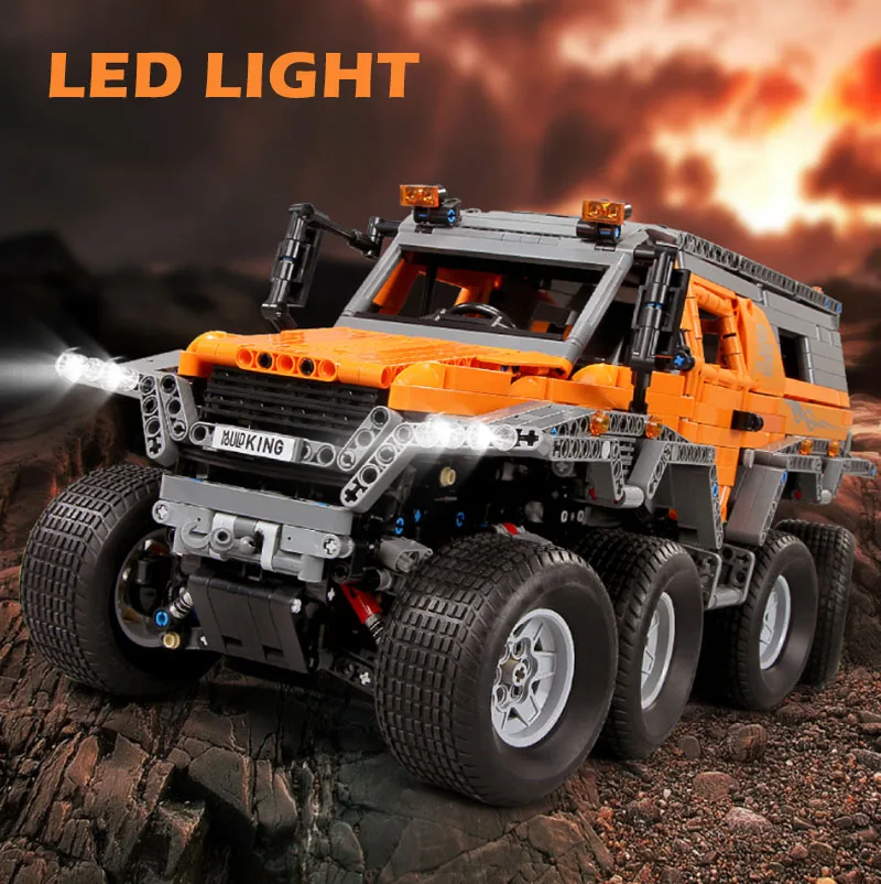 13088 приложение RC блоки Avtoros шаман 8x8 Совместимость 23011 Technic MOC 5630 Строительные
