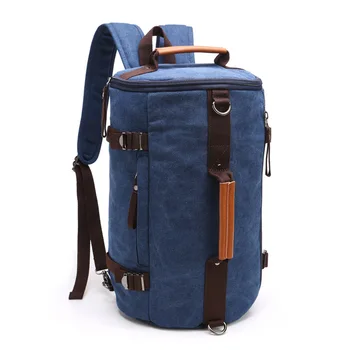

Vintage design top quality canvas men backpack Outdoor travel backpack Camping Large Capacity backpack for male 200825-46