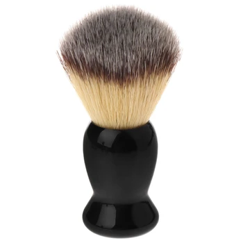 

Fashion Men Shaving Brush Nylon Hair Shave Plastic Handle Razor Barber Tool 896D