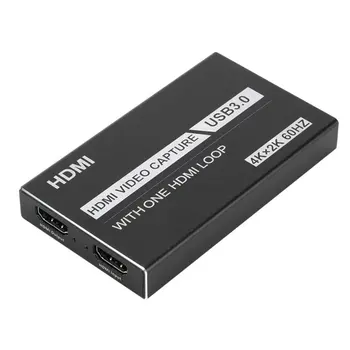 

USB3.0 Video Capture Card OBS Recorder 4KHDMI Capture Card USB To HDMI Converter Game Capture Card Live