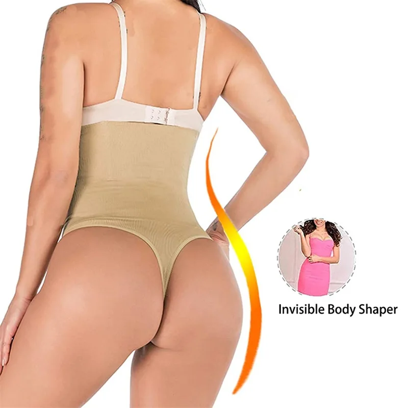 High Waist Thong Tummy Shaper Bodys Para Mujer Panties Faja Calzon Ventre  Plat Tight Underwear Women Reducing Shapewea Slimming - AliExpress