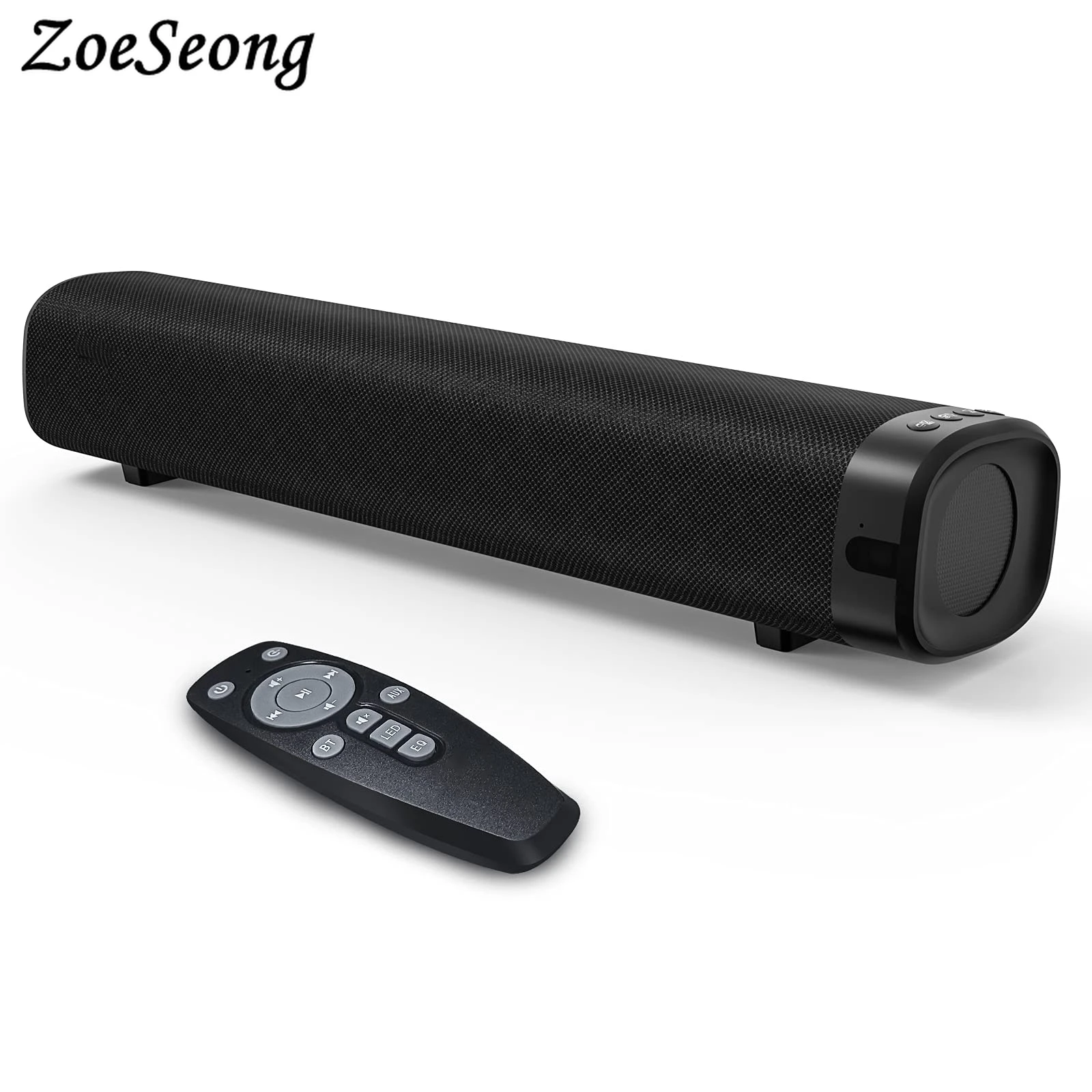 Soundbar for TV 30W Wireless Bluetooth 5.0 Speaker Home Theatre System Computer Speakers Stereo Boombox with Subwoofer Sound Box - ANKUX Tech Co., Ltd
