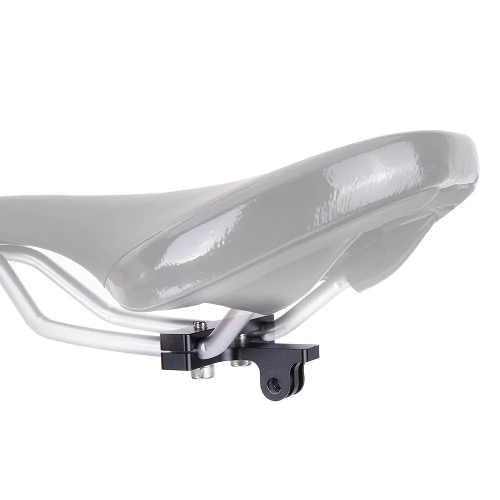 

Bike Bicycle Seat Camera Mount Holder 8~12mm Adjustable For GoPro Motion Cameras solid stable seat clip clamp