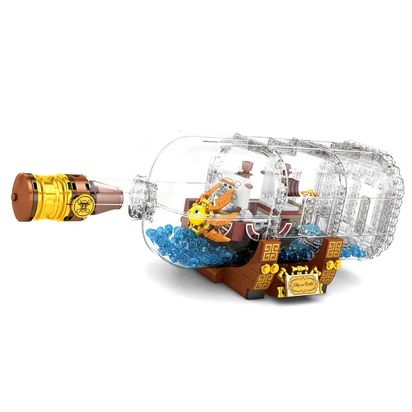 Lepining Pirates Of The Caribbeanes корабль в бутылках один кусок: тысяча солнечных креативных