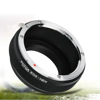 

lens holder FOTGA EOS-NEX Metal Lens Mount Adapter Ring for Canon EF Mount Lens to for Sony NEX Camera camera len accessories