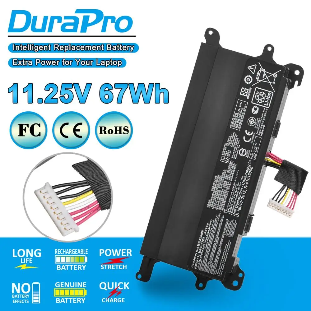 6000 мАч 67Wh A32N1511 запасной телефон G752 G752VL G752VT G752VM G752VY 0B110-0037000 | Компьютеры и офис